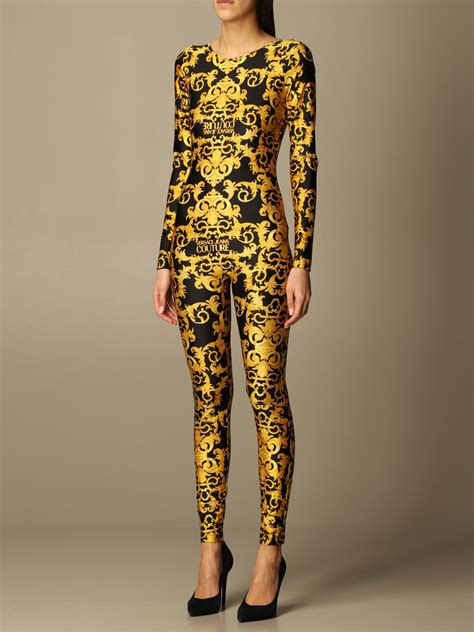 versace tracksuit women's|versace jeans jumpsuit.